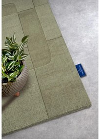 Зелена ръчно изработена вълнена пътека 80x250 cm Charlotte – Villeroy&amp;Boch