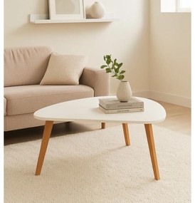 Бяла масичка за кафе , дължина 120 cm Skandinavian - Bonami Essentials