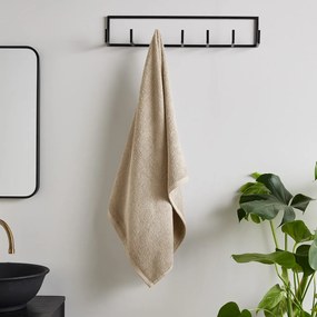 Бежови бързосъхнещи памучни хавлии и кърпи за баня в комплект 8 бр. Quick Dry – Catherine Lansfield