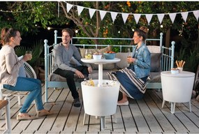 Кръгла градинска маса с тавичка за лед 49.5x49.5 cm Illuminated cool – Keter