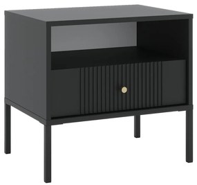 Нощно шкафче LUE, черно
