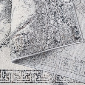Сив килим с мандала Ширина: 120 см | Дължина: 170 см