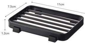 Черна подложка за сапун Tower - YAMAZAKI