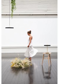 Черно LED висящо осветително тяло с метален абажур ø 31 cm Asteria Mini – UMAGE