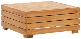 316088 vidaXL Градински комплект с възглавници, 2 части, акациево дърво масив