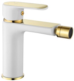 Смесител за биде Rea Bloom White gold