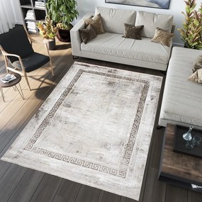 Дизайнерски винтидж килим с геометричен модел Ширина: 200 см | Дължина: 300 см