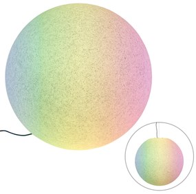 Смарт външна лампа сива 77 см IP44 вкл. Wifi A60 - Nura