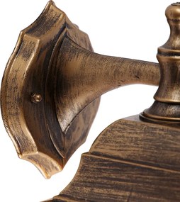 Външна стенна лампа антично злато IP44 - Capital