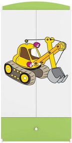 Гардероб Babydreams Cartoon-Prasino-Digger
