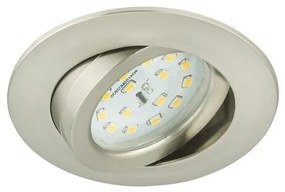 Briloner 8317-012 - димируемо LED осветително тяло за баня за окачен таван LED/5,5W/230V IP23 матов хром