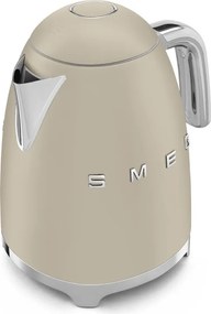 Електрическа кана SMEG KLF03MLMEU, 2400 W, 1.7 л, 360° основа, Матово покритие, Лунна светлина