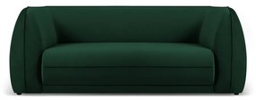 Зелен кадифен диван 190 cm Lando - Micadoni Home