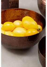 Метални купи за сервиране в комплект от 2 бр. в меден цвят ø 26 cm Solis – Premier Housewares