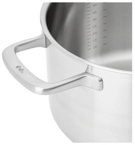 Касерола от неръждаема стомана с капак подходяща за индукционен котлон 5,5 l Lucca 3.0 – FABINI