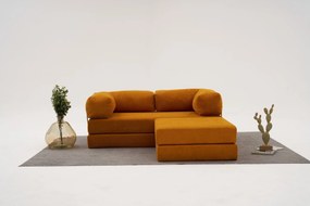 Ъглов диван Comfort Mini, цвят Оранжев