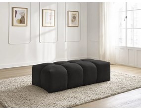 Черна шенилова табуретка Everest – Bobochic Paris