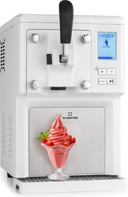 Klarstein Компресорна машина за сладолед Sweet Sundae 1.5 л, неръждаема стомана, бяла