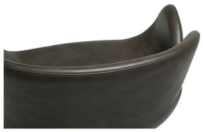 Сив тапициран трапезен стол с подлакътници Gaia – DAN-FORM Denmark