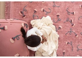 Розов детски пуф English Garden – Lorena Canals