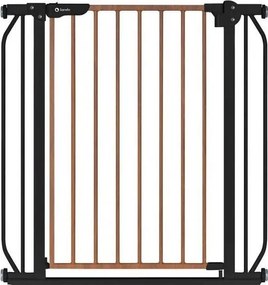 Lionelo - Бариера за безопасност TRUUS SLIM черна/кафява