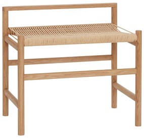 Светлокафява пейка Heritage – Hübsch