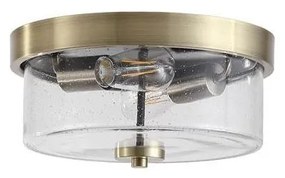 Searchlight 66210-2AB - плафон за баня PRESTON 2xE27/60W/230V IP44 Ø33 см месинг