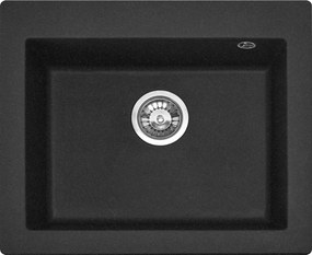 Кухненска мивка Rea West XL black METALLIC