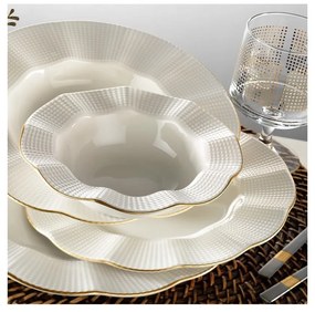 Комплект порцеланови прибори за хранене Lux от 83 части - Kütahya Porselen