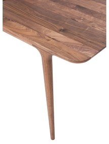 Маса за хранене от орехово дърво 90x200 cm Fawn - Gazzda