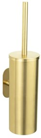 Самостоятелна четка за тоалетна от неръждаема стомана в златист цвят Orea Gold - Wenko