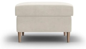 Бежова кадифена табуретка Kyoto – Cosmopolitan Design