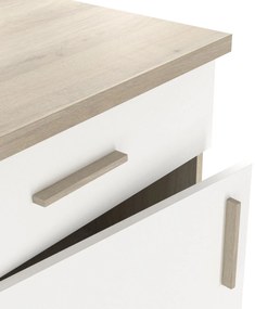 Подов шкаф Poppy 60-Fusiko-Leuko