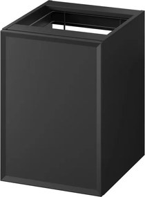 Cersanit S1022-012 -Стенен шкаф за баня с кош за пране MILLE 40x45 cm черен