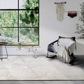 Кремав ръчно изработен вълнен килим 190x280 cm Ursule – Villeroy&amp;Boch