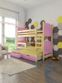 Чекмедже за Чекмедже за Чекмедже за двуетажно легло Sero plus 3B-Fusiko-Roz