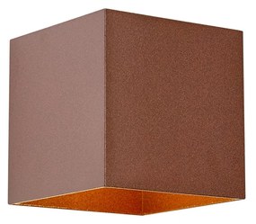 Външна стенна лампа ръждивокафява с LED 2 светлини IP65 соларна - Charlene