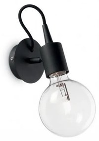 Ideal Lux - Стенна лампа 1xE27/60W/230V черна