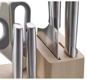 Комплект ножове с поставка от неръждаема стомана 5 бр. Elevate Fusion – Joseph Joseph