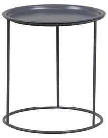 Светлосива масичка за кафе, ø 40 cm Ivar - WOOOD