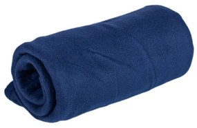 Синьо одеяло от флийс 150x200 cm Plain – JAHU collections