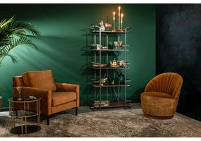 Фотьойл от кафяво кадифе Madison - Dutchbone