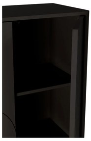 Черно шкафче 80x130x40 cm Solei – MOME