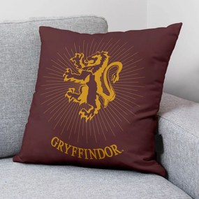 Калъфка за възглавница Harry Potter Gryffindor Sparkle Бургундия 50 x 50 cm