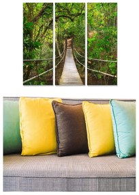Картини в комплект от 3 бр. 20x50 cm Forest - Wallity