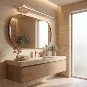 LED аплик за баня SWE039-1W 80cm BRUSH COPPER