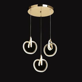 Лампа LED LHJ093-3CP GOLD