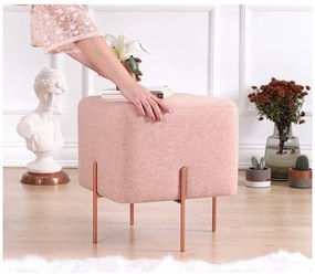 Светлорозов стол Copper – Artie