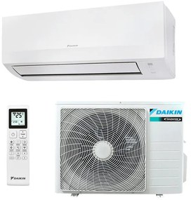 Инверторен климатик Daikin Sensira FTXC71E + RXC71E, 24000 BTU, 50 м2, A, Wi-Fi, R-32, Бял