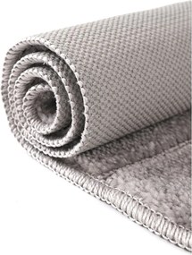 Сиви килими за баня в комплект 2 бр. 50x80 cm Yeni Cizgli – Foutastic
